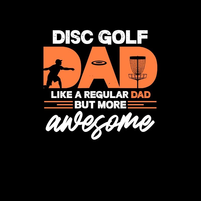 Disc Golf Père Frisbee Papa Disc Golf Cadeau