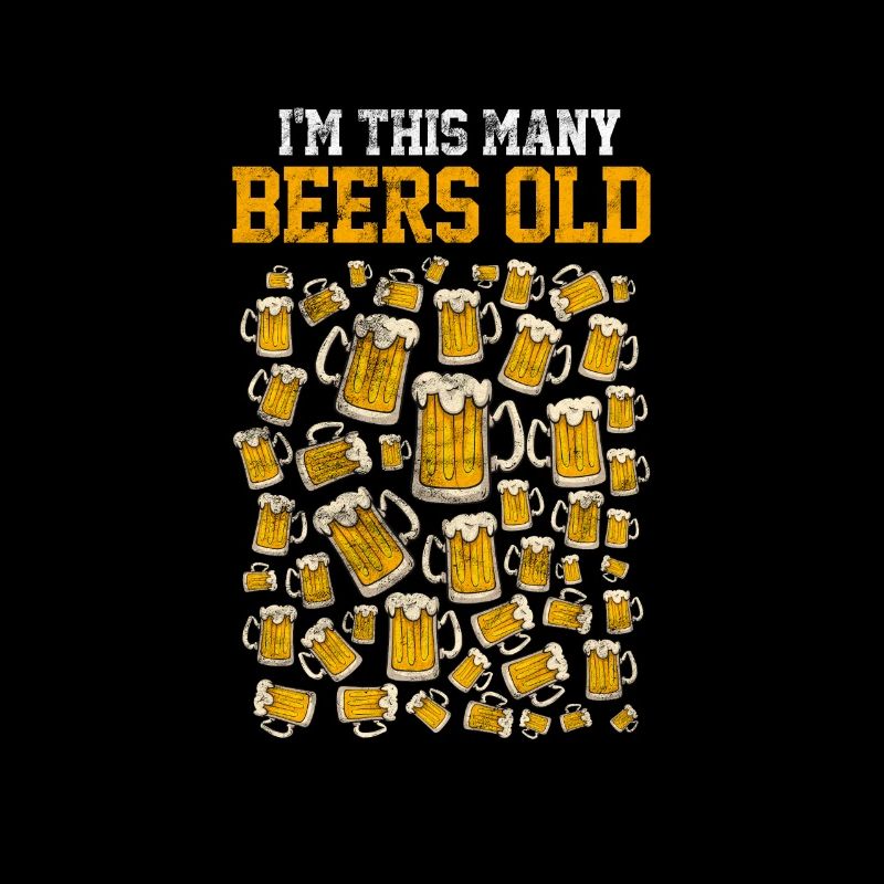 Bière 50e anniversaire Alcool 50 ans Cadeau