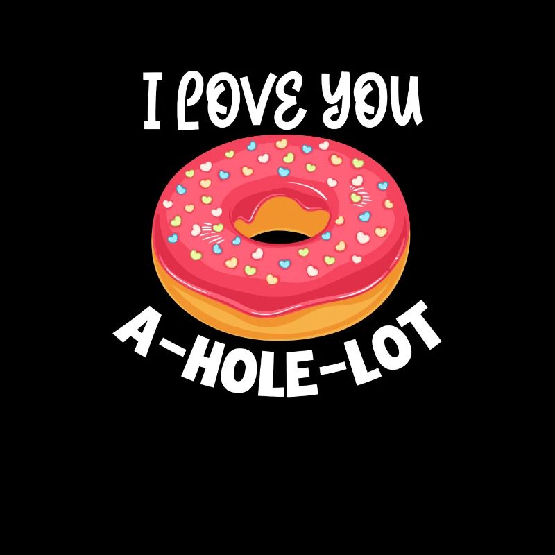Donut Liebe Süssigkeiten Valentinstag Geschenk