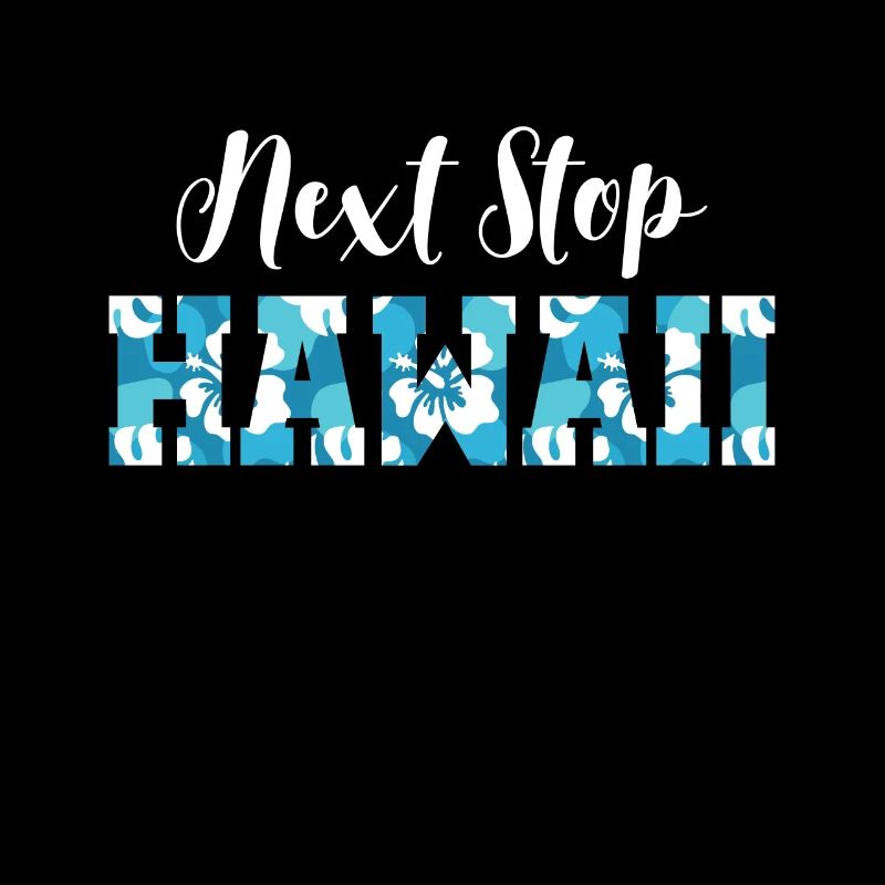Next Stop Hawaii Strand Urlaub Surfer