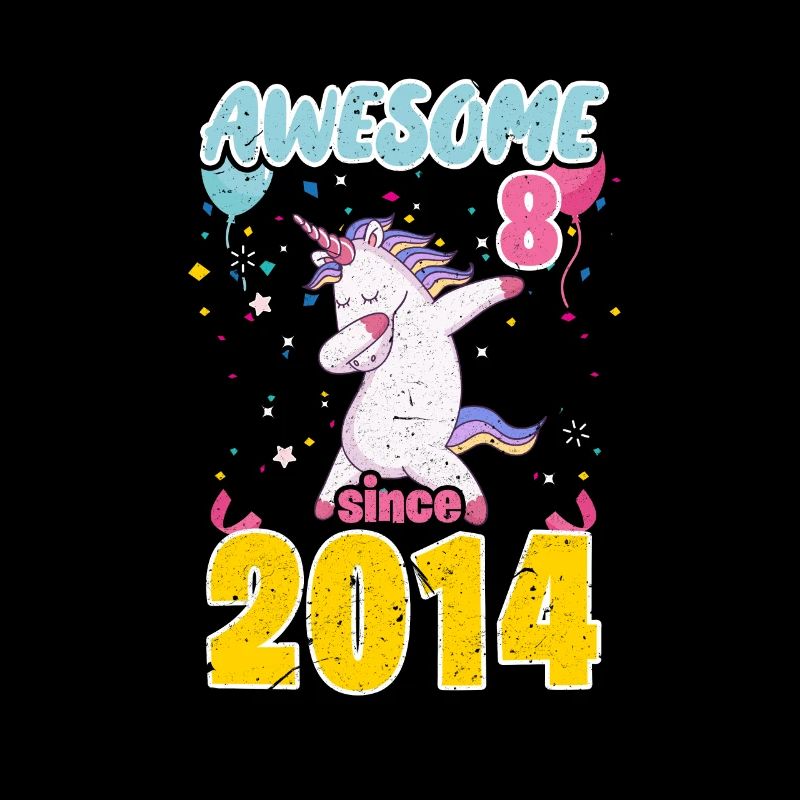8th Birthday Unicorn