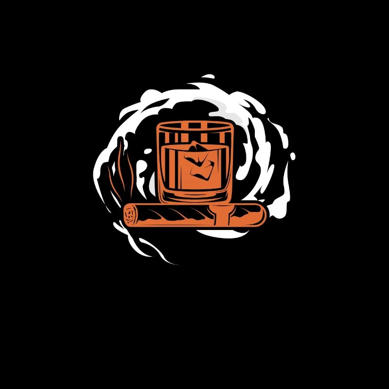 Zigarre Whiskey Rauchen Raucher Zigarren Geschenk