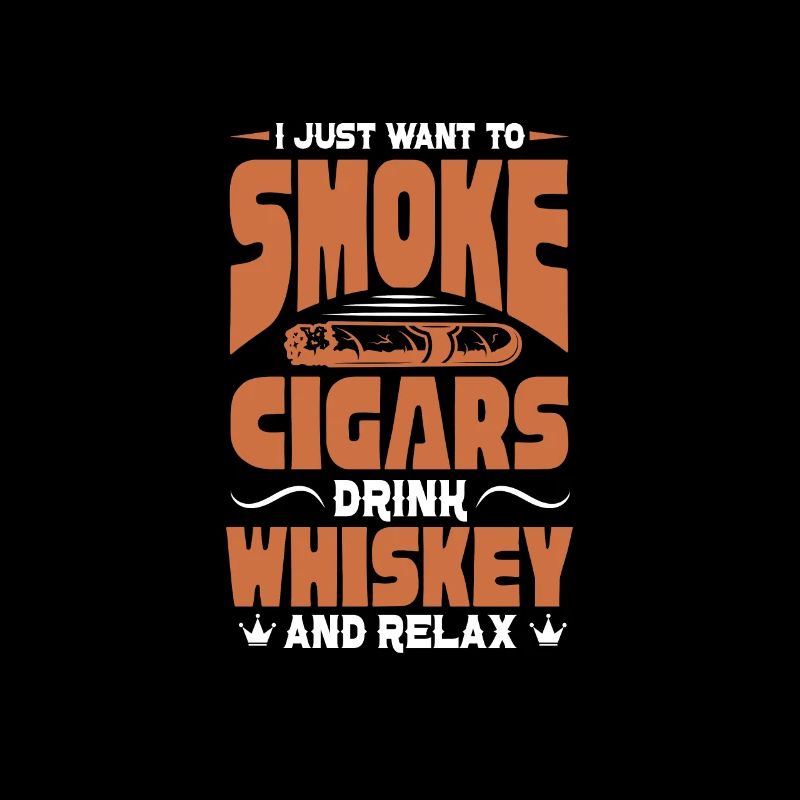 Cigar Whiskey Smoking Smoking Cigar Gift