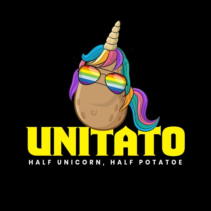 Unitato Kartoffel Einhorn