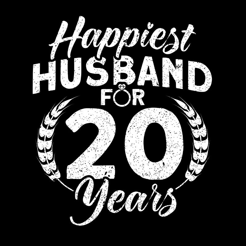 20e anniversaire de mariage Couple Design 20 ans de mariage