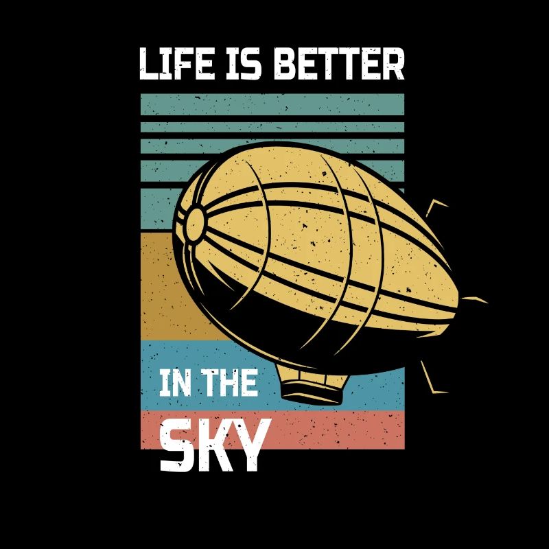 La vie est meilleure dans le ciel Zeppelin