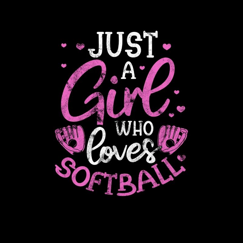 Fille de softball