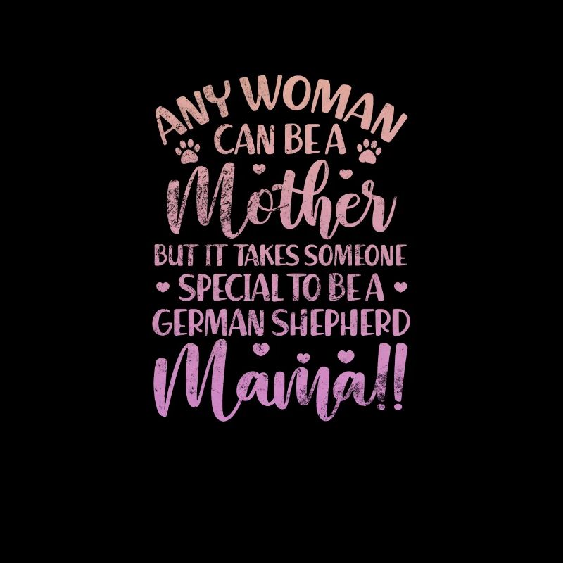 Deutscher Schäferhund Mutter Hund Hunde Geschenk