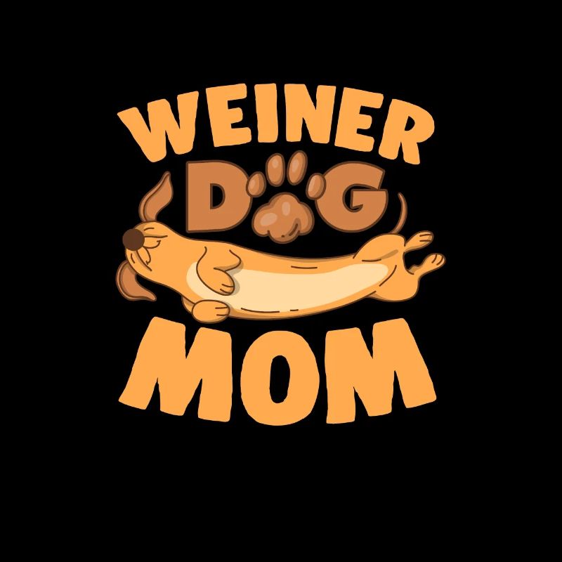 Teckel Maman Chien Chiens Teckel Cadeau