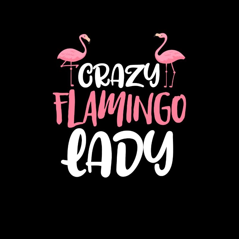 Flamingo Lady Pink Bird Cadeau de vacances d’été