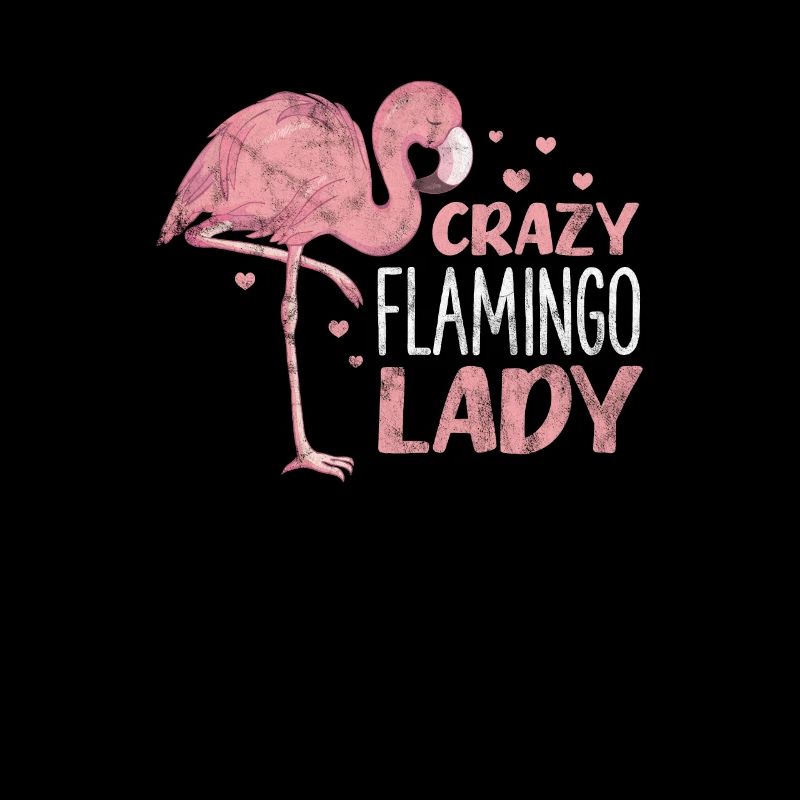 Dame flamant rose