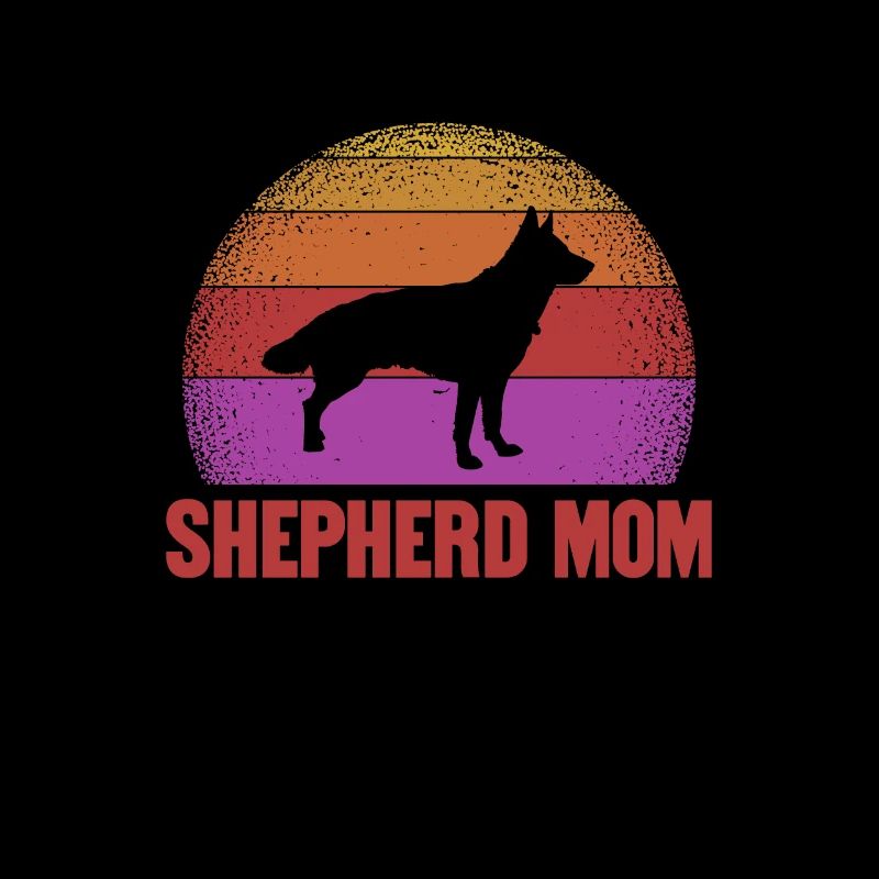 Deutscher Schäferhund Mutter Hund Hunde Geschenk