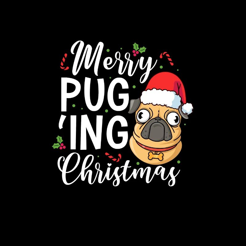 Carlin Noël chien chien ami carlin cadeau