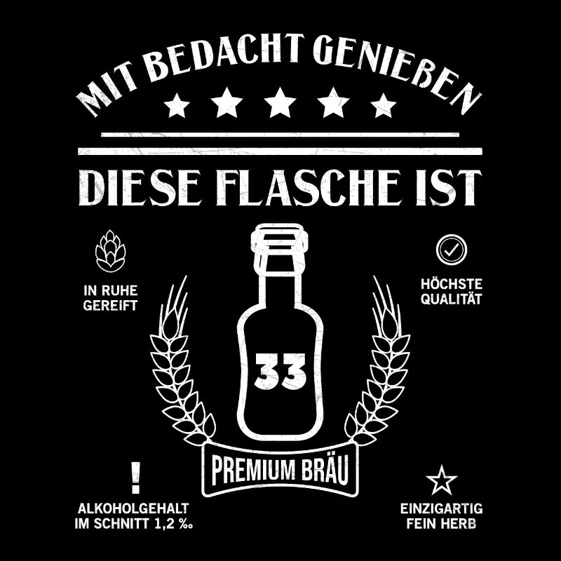 Jahre Geburtstag Bier33