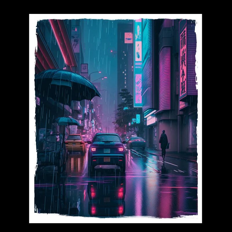 Vaporwave Aestethic Retro Japon Neon Emo Anime