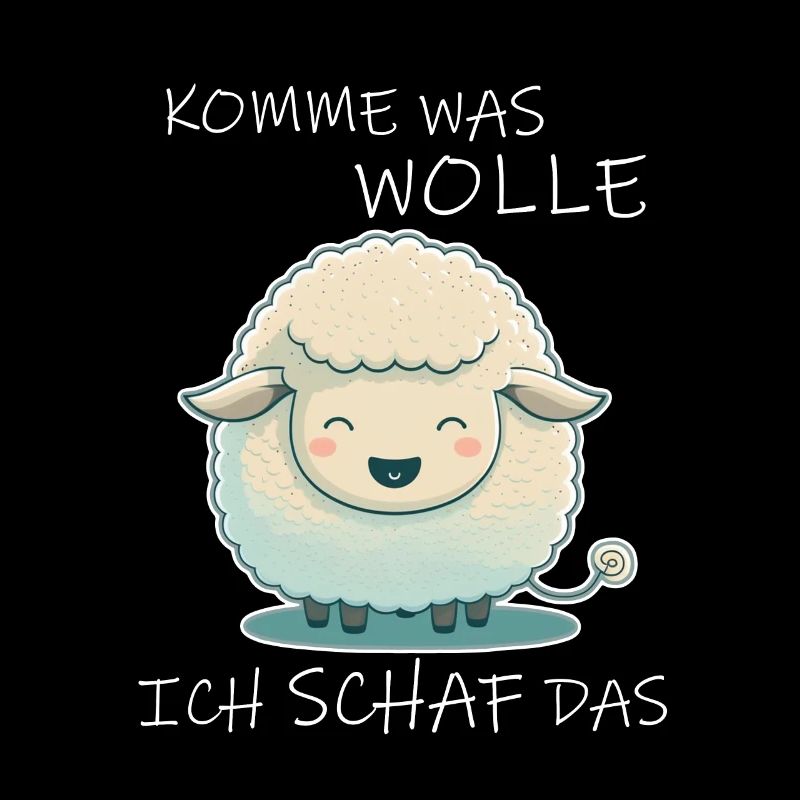 Komme Was Wolle Ich Schaf Das Depression Schäfchen