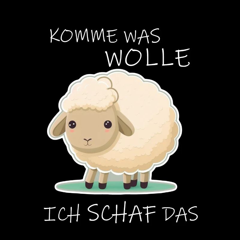 Komme Was Wolle Ich Schaf Das Depression Schäfchen