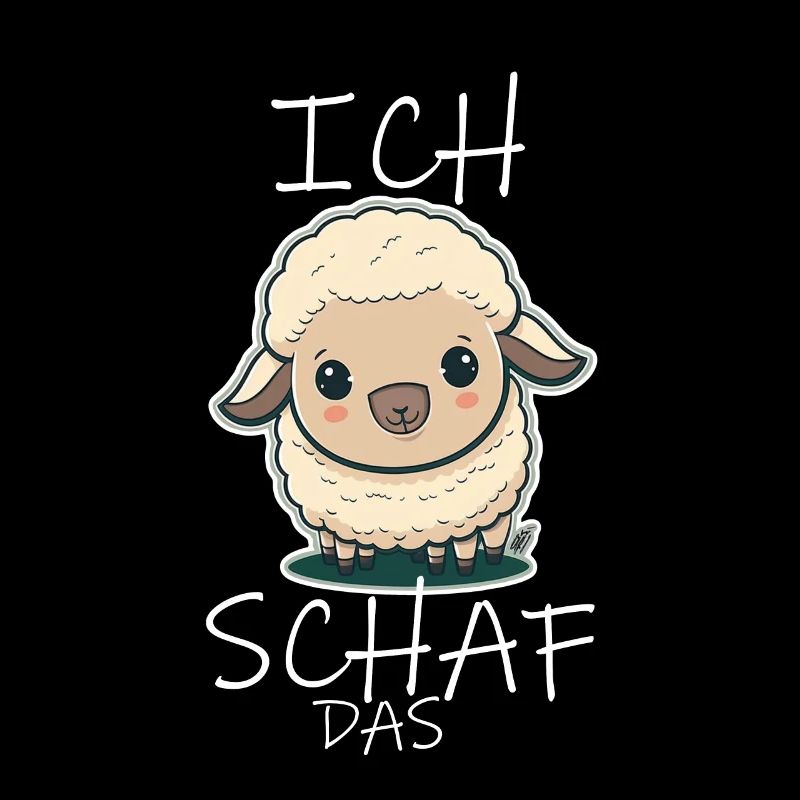 Komme Was Wolle Ich Schaf Das Depression Schäfchen
