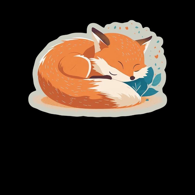 Fix and Foxi Fox Saying Sleeping Shirt Cuddle