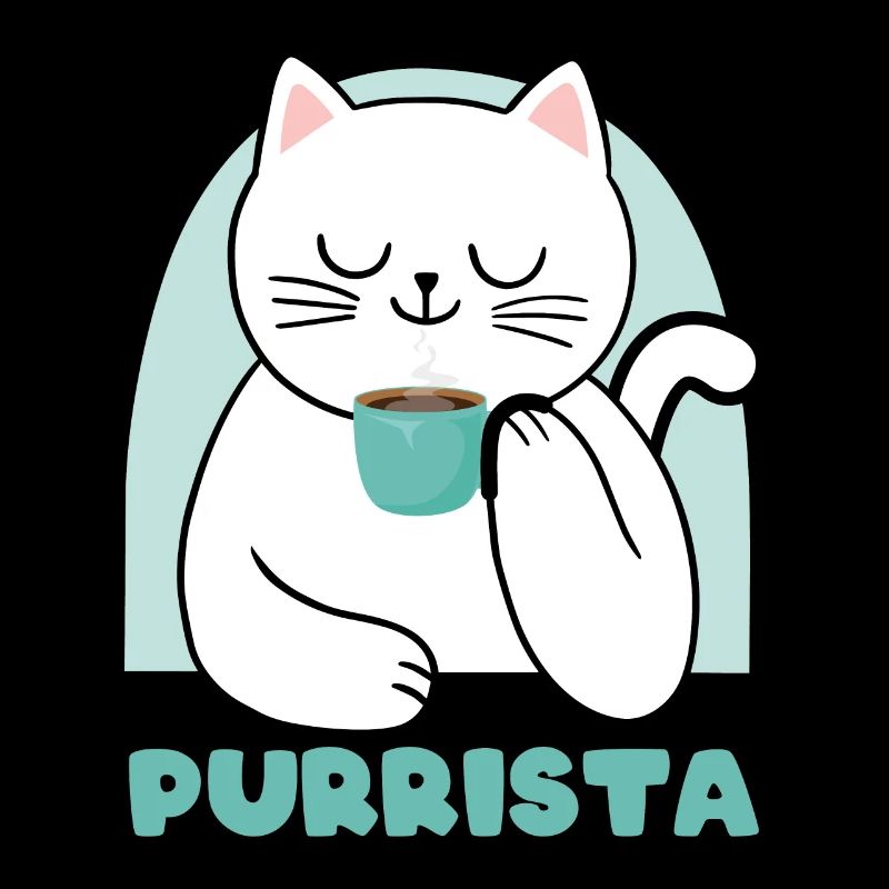 Purrista Coffee Roasting Coffee Cat