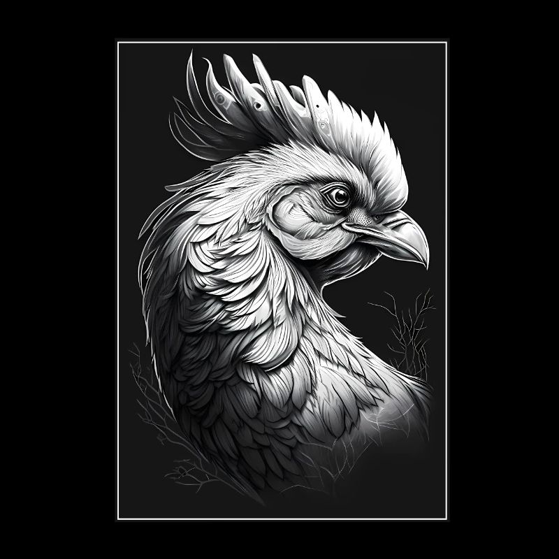 Hühner Flüsterer Bauernhof Bauer Hühnerstall Huhn