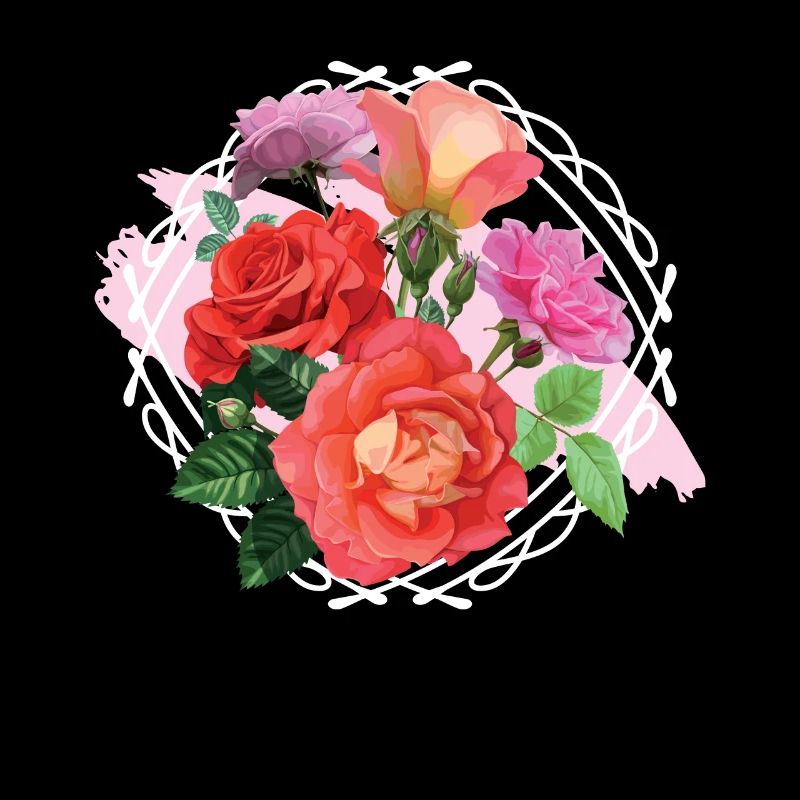 Rose Art Fleuriste Fleurs Roses
