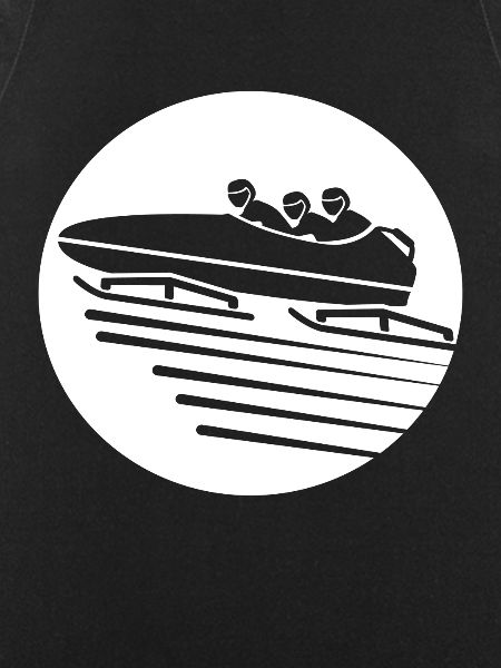 Ice sledding bobsleigh bobsleigh