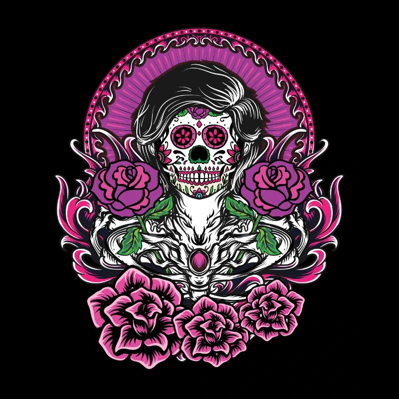 Dia de Los Muertos Tattoo Mexiko