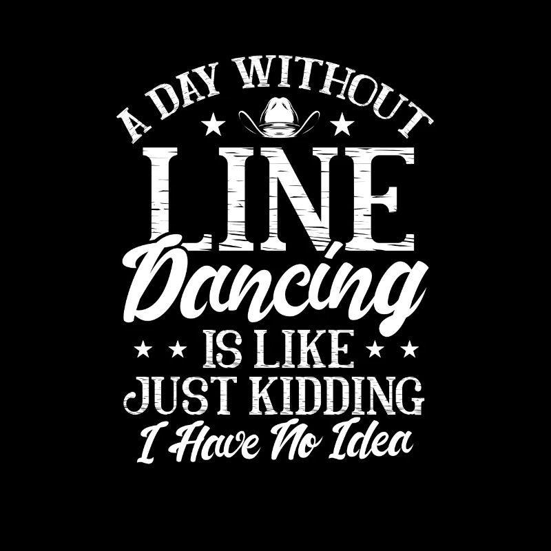 Linedance Country Line Dancer Linedancing Geschenk