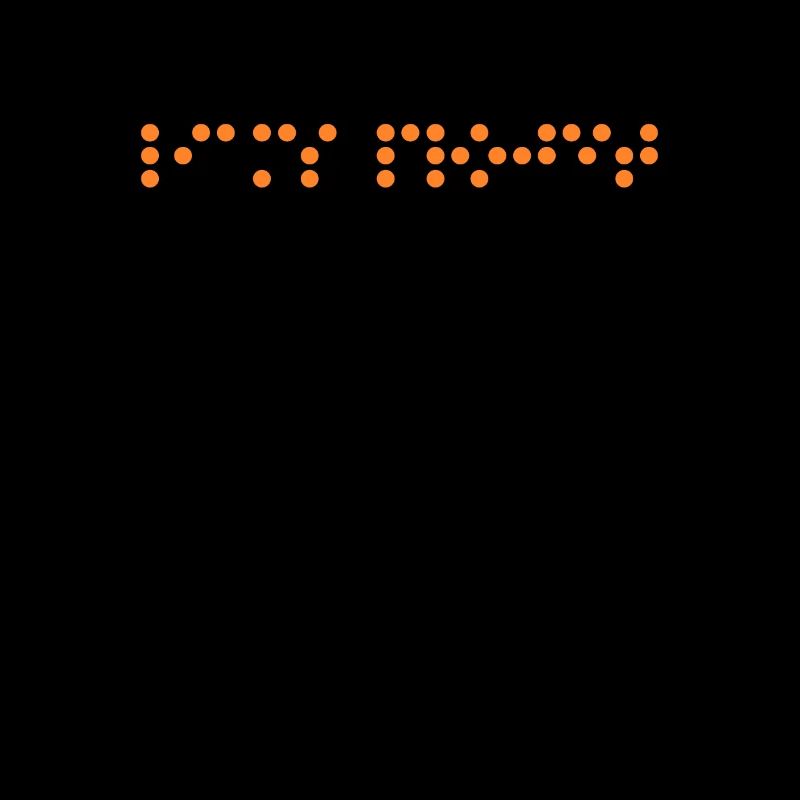 Braille Blindenschrift Blind Geschenk