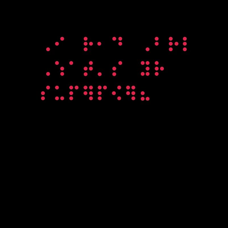 Braille Blindenschrift Blind Geschenk