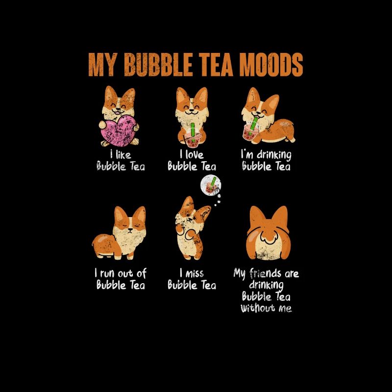 Bubble Tea Boba Tea Kawaii Cadeau