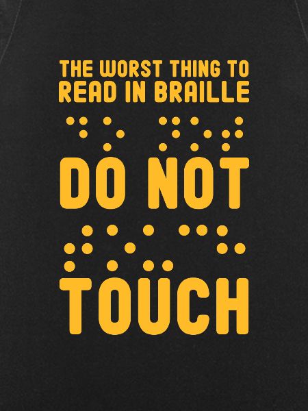 Braille Braille Blind Gift