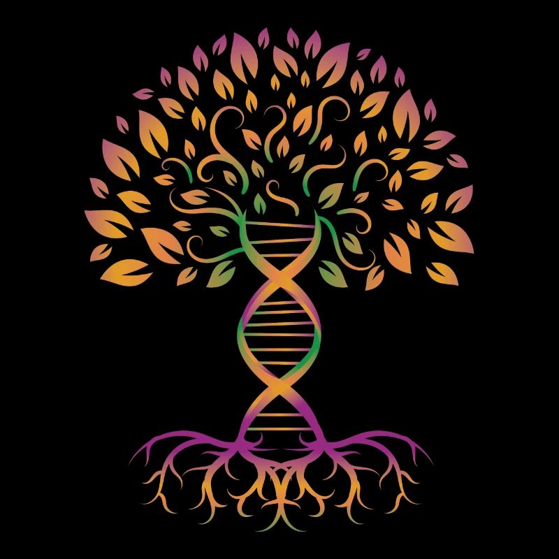Baum des Lebens DNA Lebensbaum Wurzel