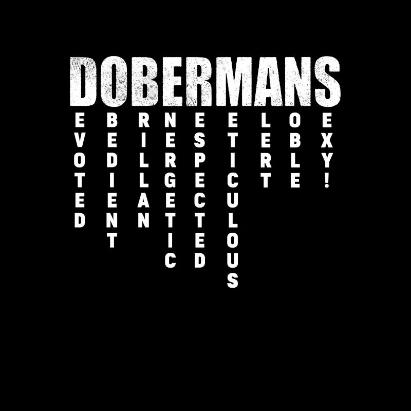 Dobermann Hund Hunde Haustier Geschenk