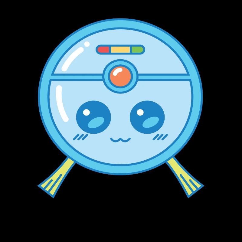 Cute Robot Vacuum Cleaner Kawaii
