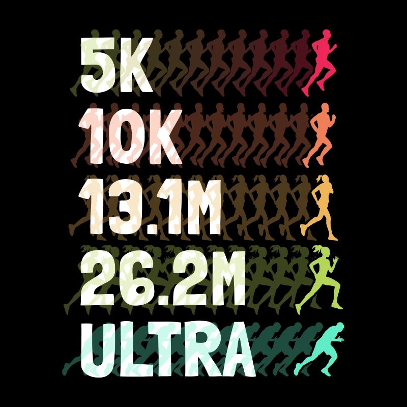 Course à pied de marathonien ultramarathon