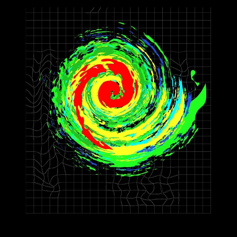 Vortex de tornade de tempête fascinant