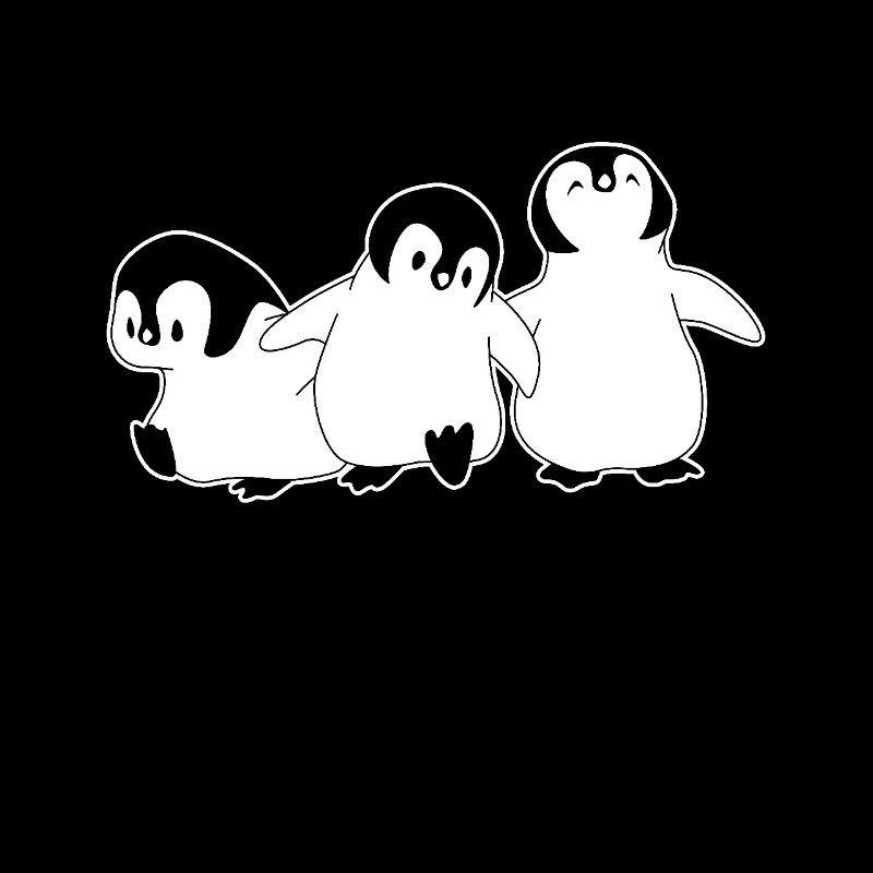 Pingouins mignons