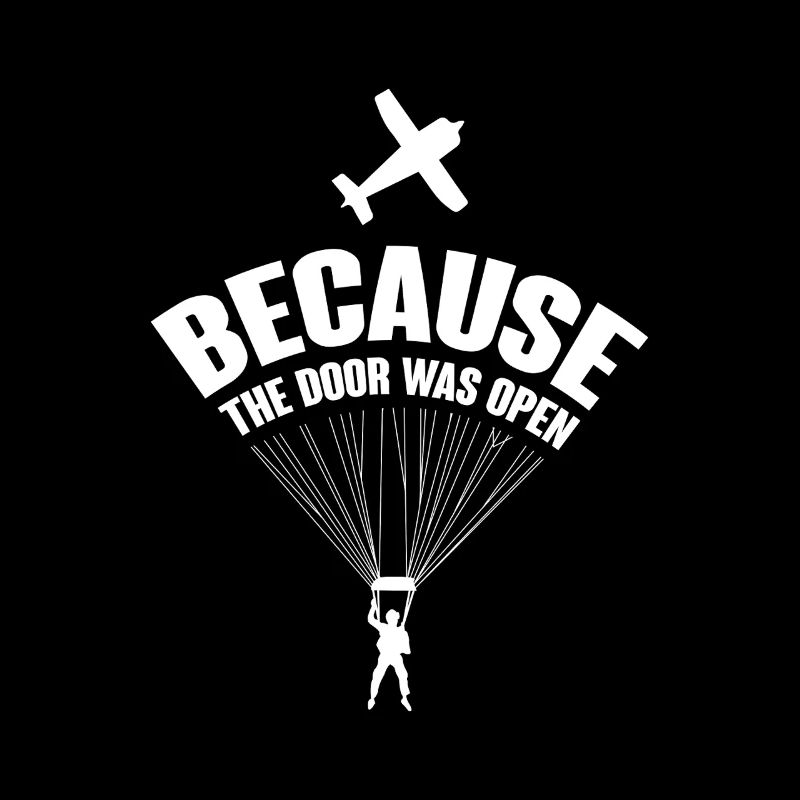 Skydive Skydiver Skydiving Parachute Gift