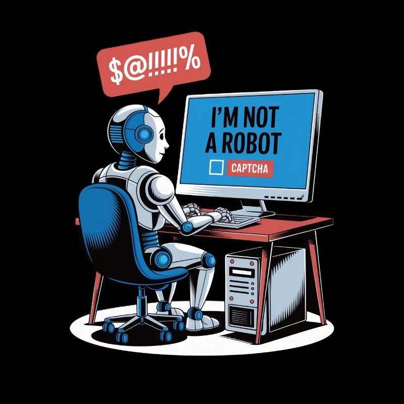 Captcha Humor: Ich Bin Kein Roboter