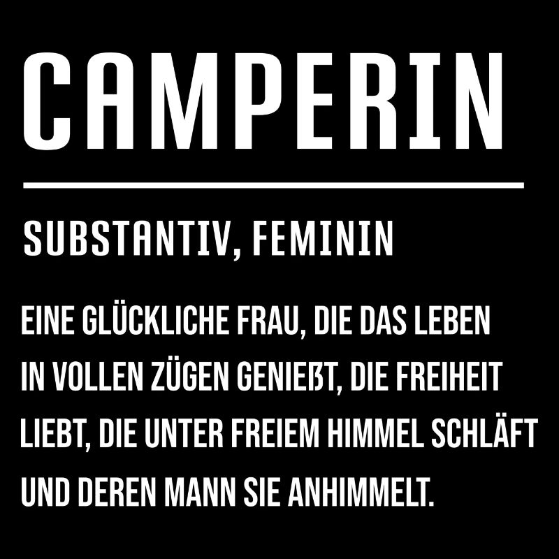 Camperin Campen Camping Wohnmobil Zelt Zelten