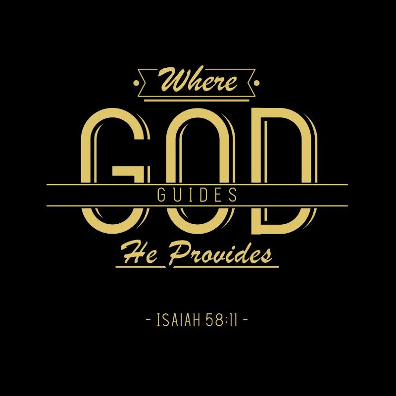 Christlich, Gott wird euch versorgen, Kirche