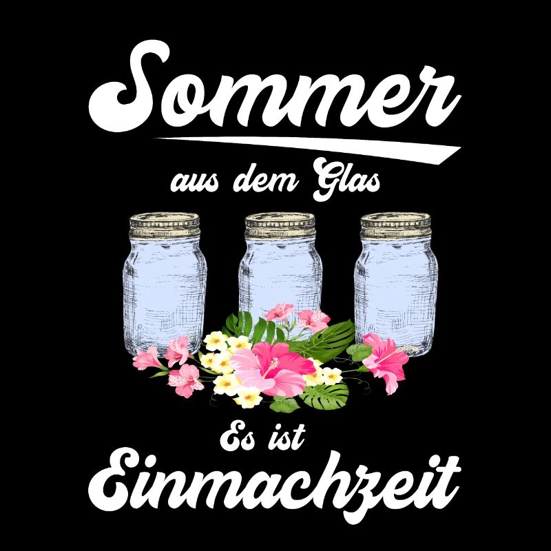 Gemüse und Obst im Einmachglas Einmachen Saison