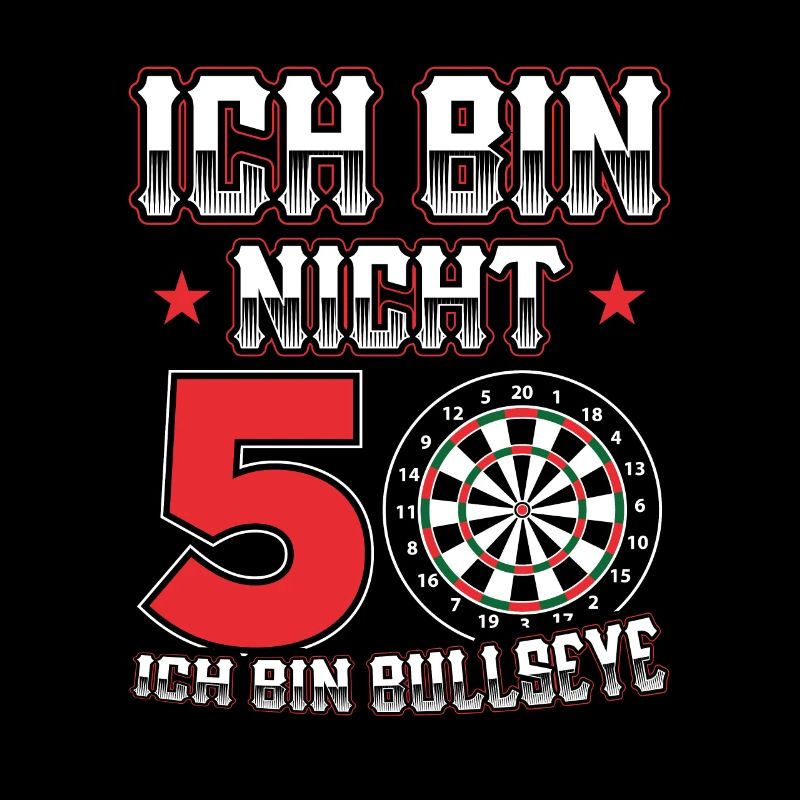 50 Geburtstag Darter | Dart Geschenkidee