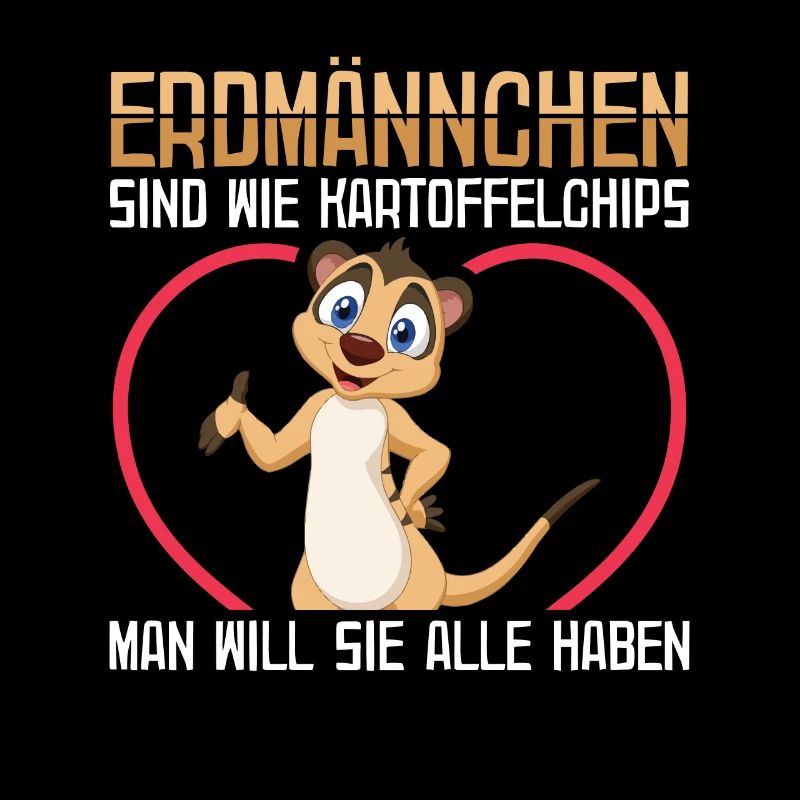 Erdmännchen Spruch Meerkat Geschenk