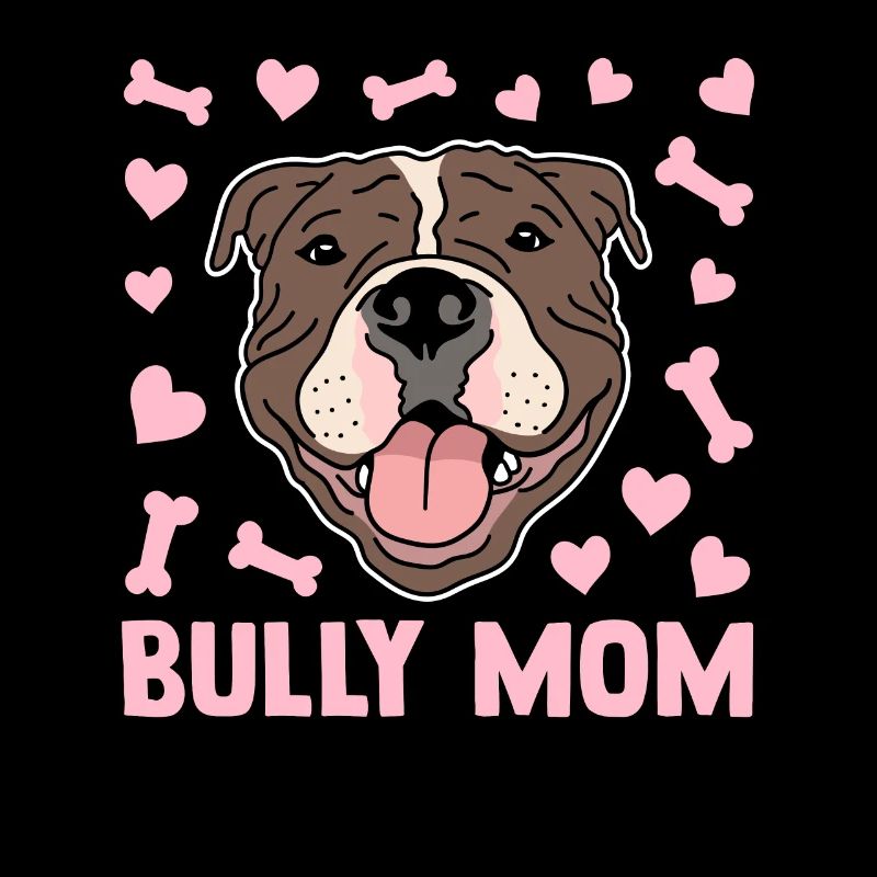 Bully Mom Hundebesitzerin American Bully Geschenk