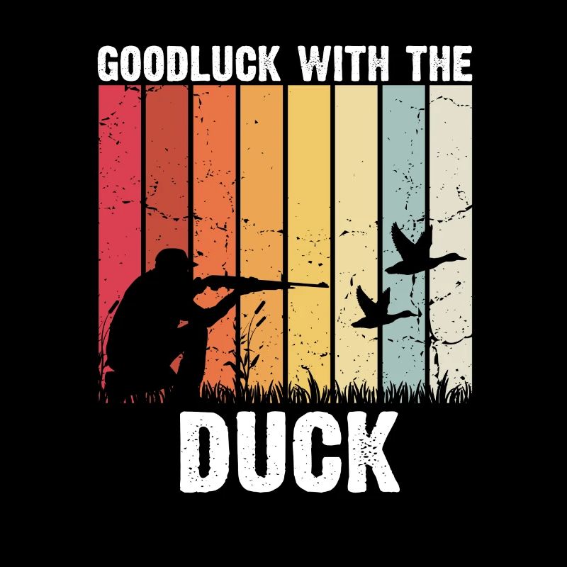 Chasse au canard Chasse au canard Chasseur de canard Chasseur de canard Conception