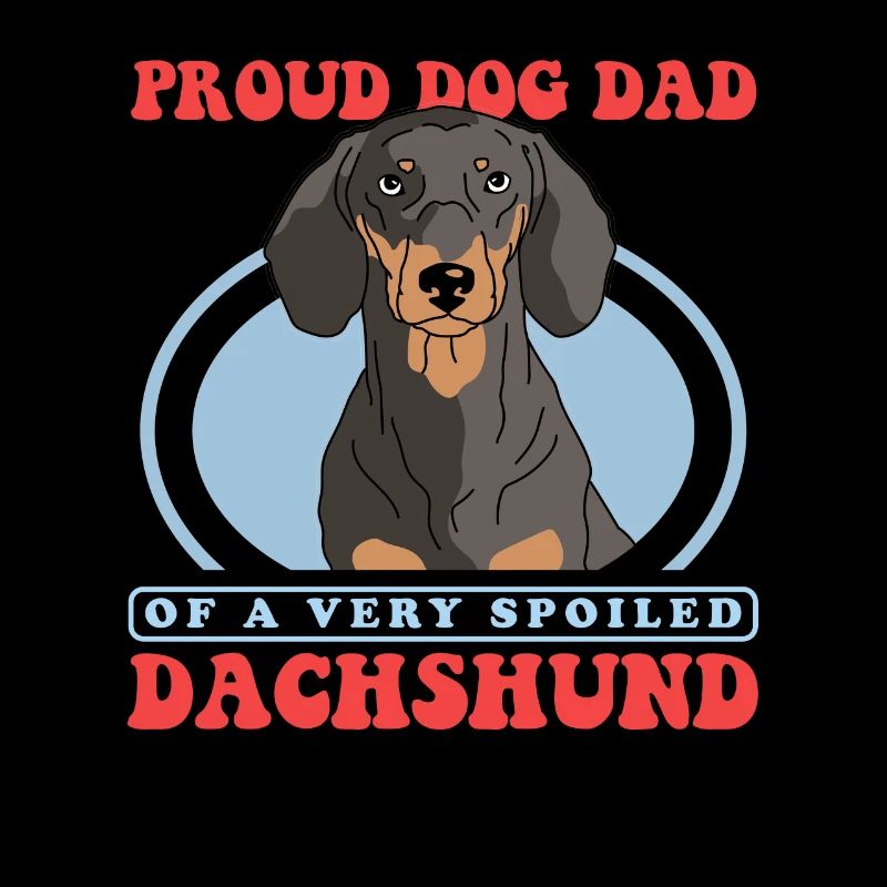 Papa teckel | Cadeau de propriétaire de chien teckel