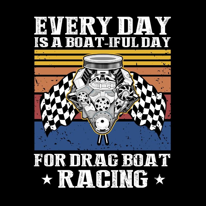 Conception de bateaux de course pour les courses de dragsters